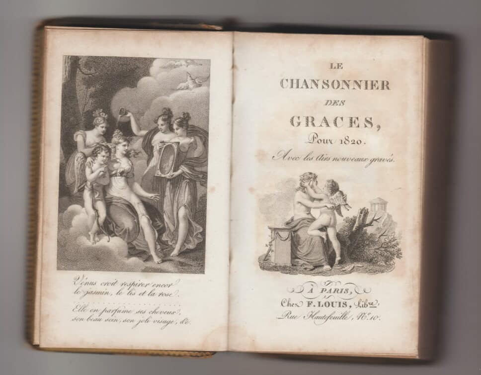 Estimation Livre, manuscrit: livre ancien daté de 1820