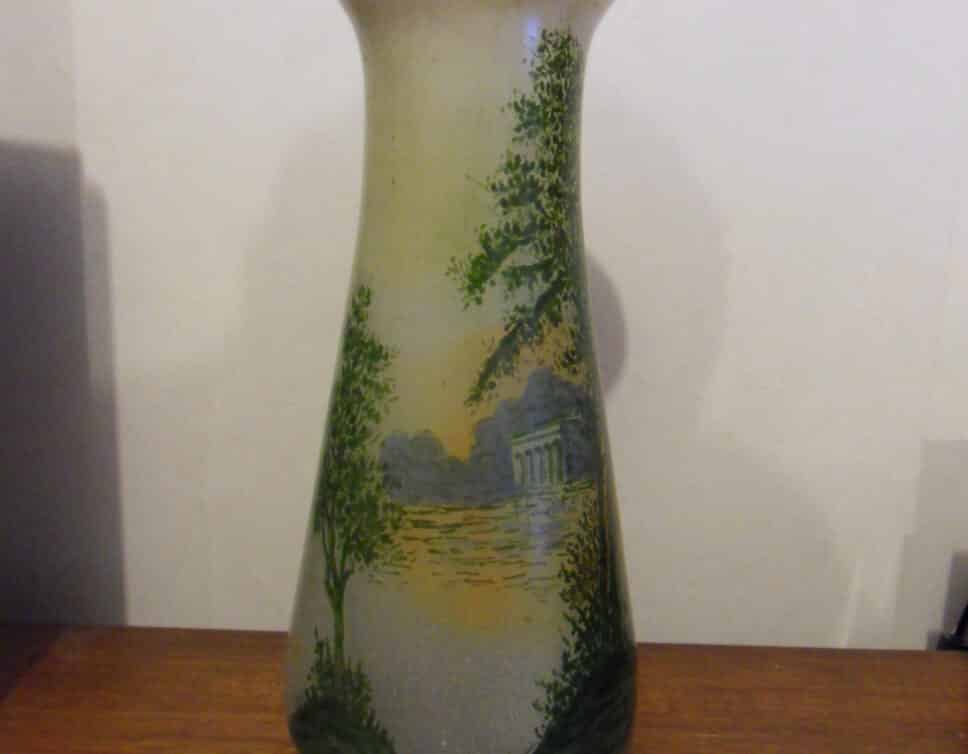 Vase en verre Legras
