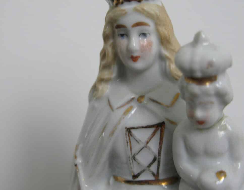 Statuette vierge marie