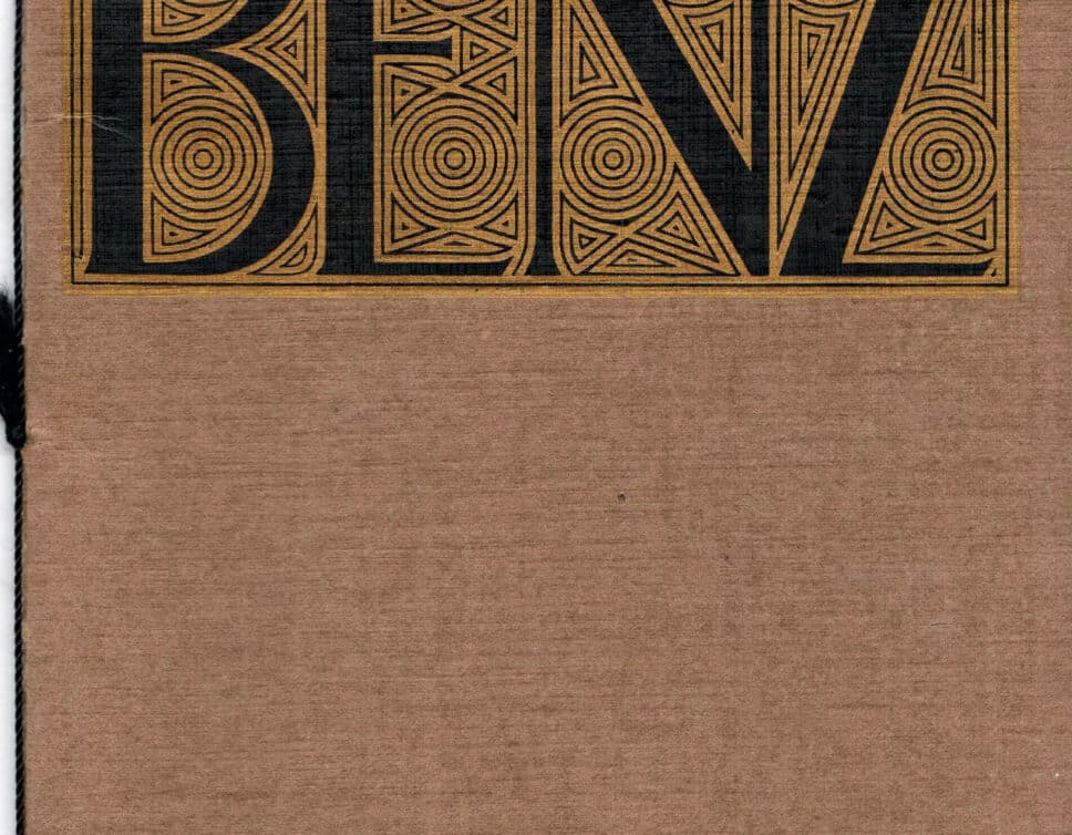 Estimation Livre, manuscrit: Fascicule publicitaire Benz de 1911