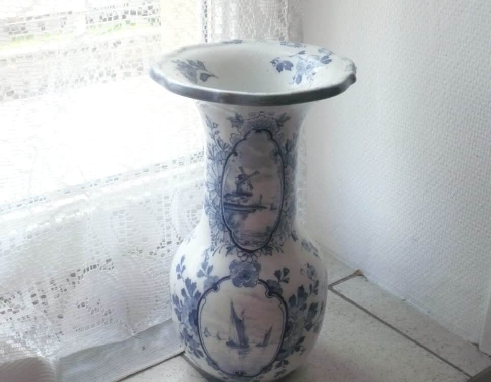 vase Delft « flamand »
