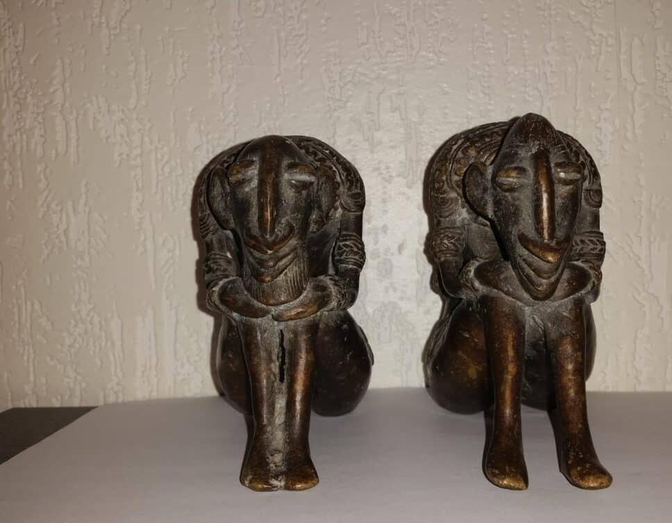 statuettes bronze type djenné