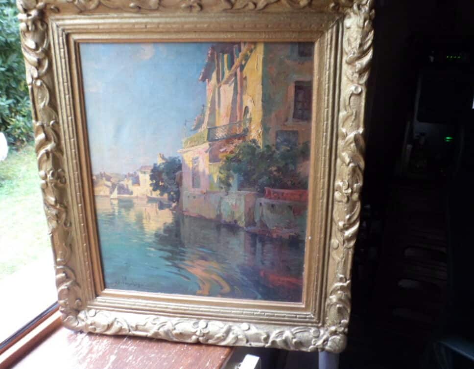 Peinture Tableau, Pastel: tableau de Venise