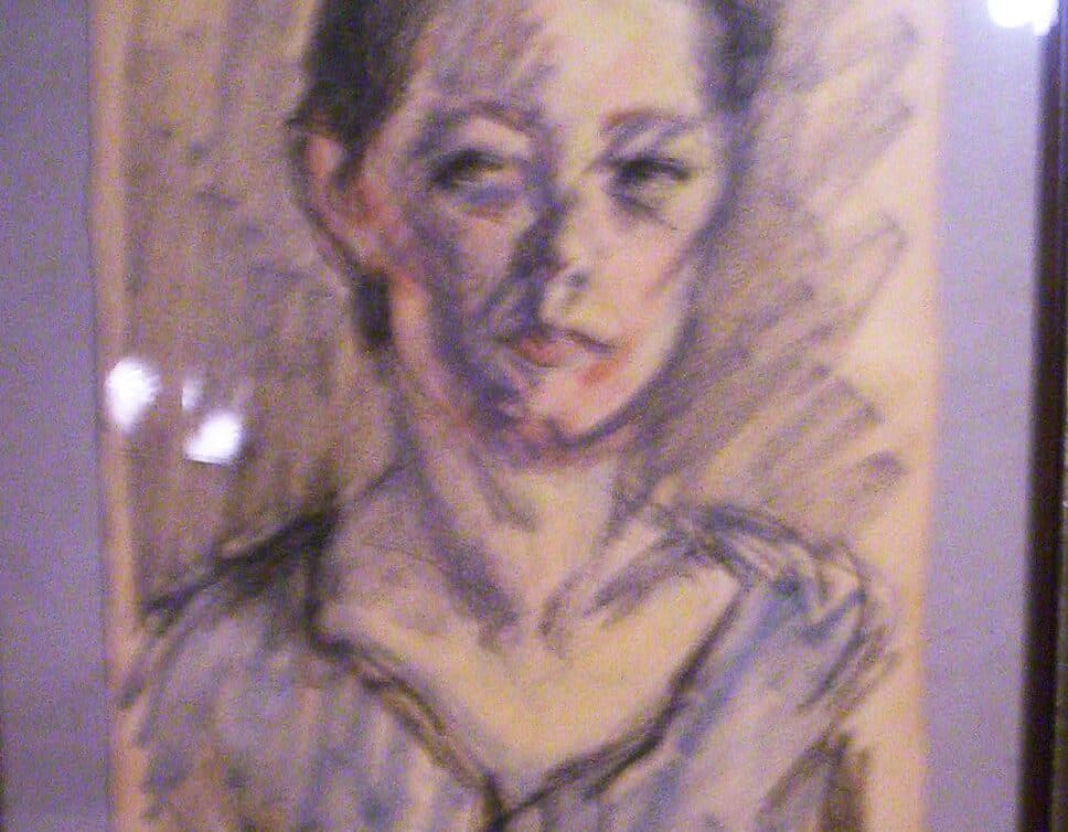 Peinture Tableau, Pastel: portrait de femme