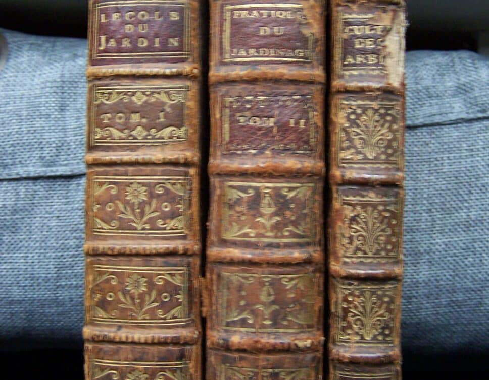 Estimation Livre, manuscrit: trilogie de livres sur le jardinage du 17eme et 18eme siècle