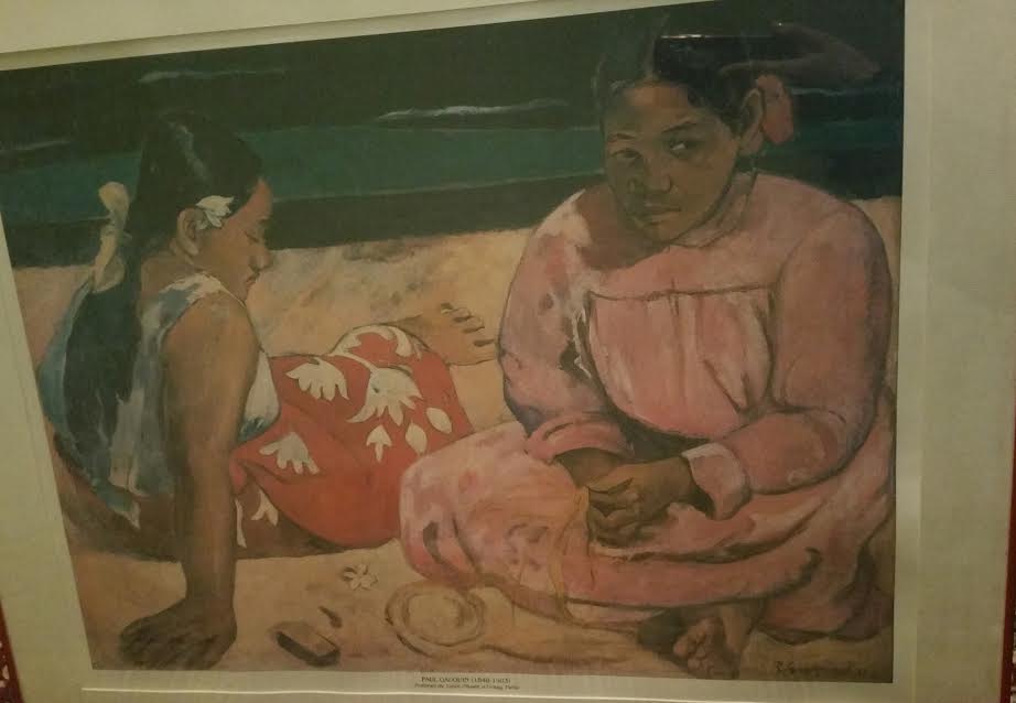 Peinture Tableau, Pastel: Femmes de Tahiti de Paul Gauguin