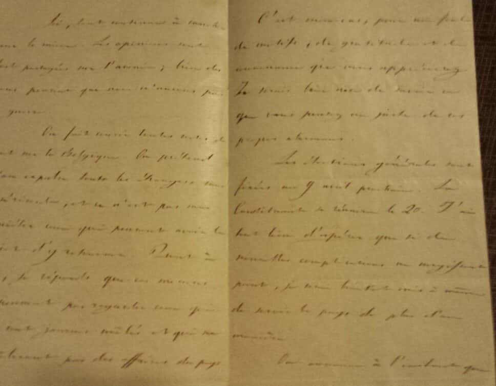 Estimation Livre, manuscrit: Courrier signé par Pierre Napoléon bonaparte