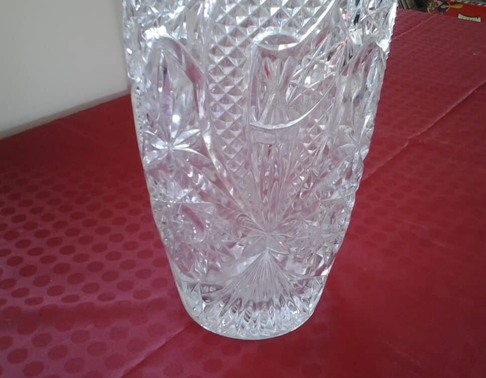 Estimation vase en cristal