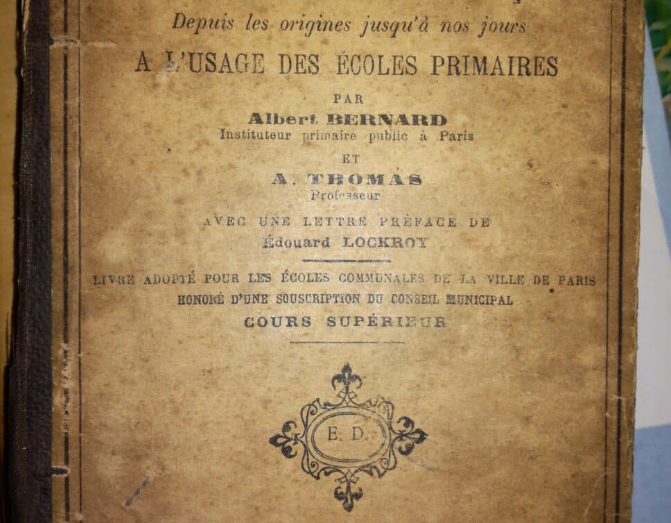 Estimation Livre, manuscrit: L histoire des français