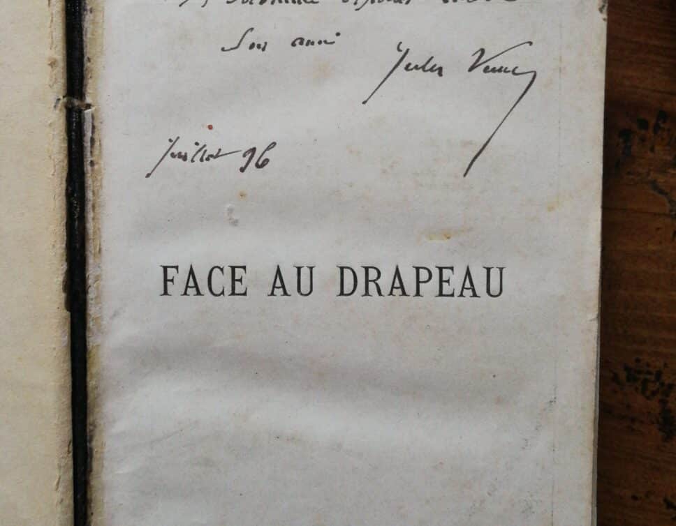 Estimation Livre, manuscrit: Livre signé de Jules Verne