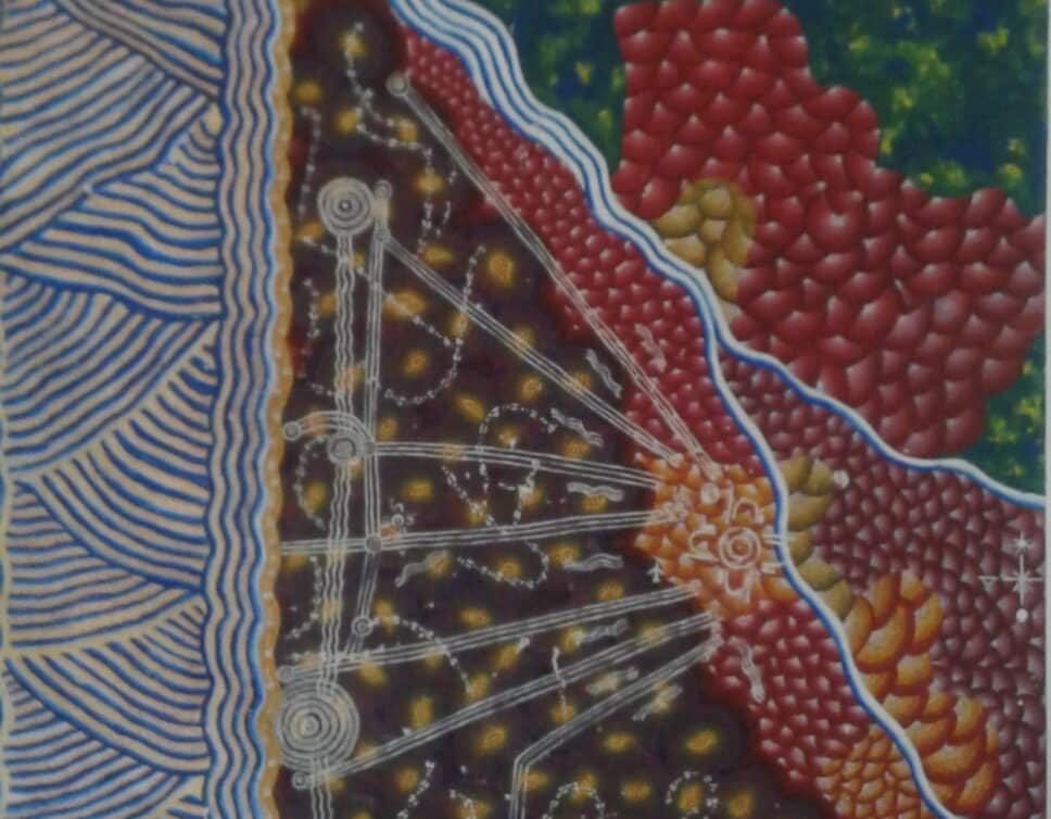 Peinture Tableau, Pastel: Art aborigène
