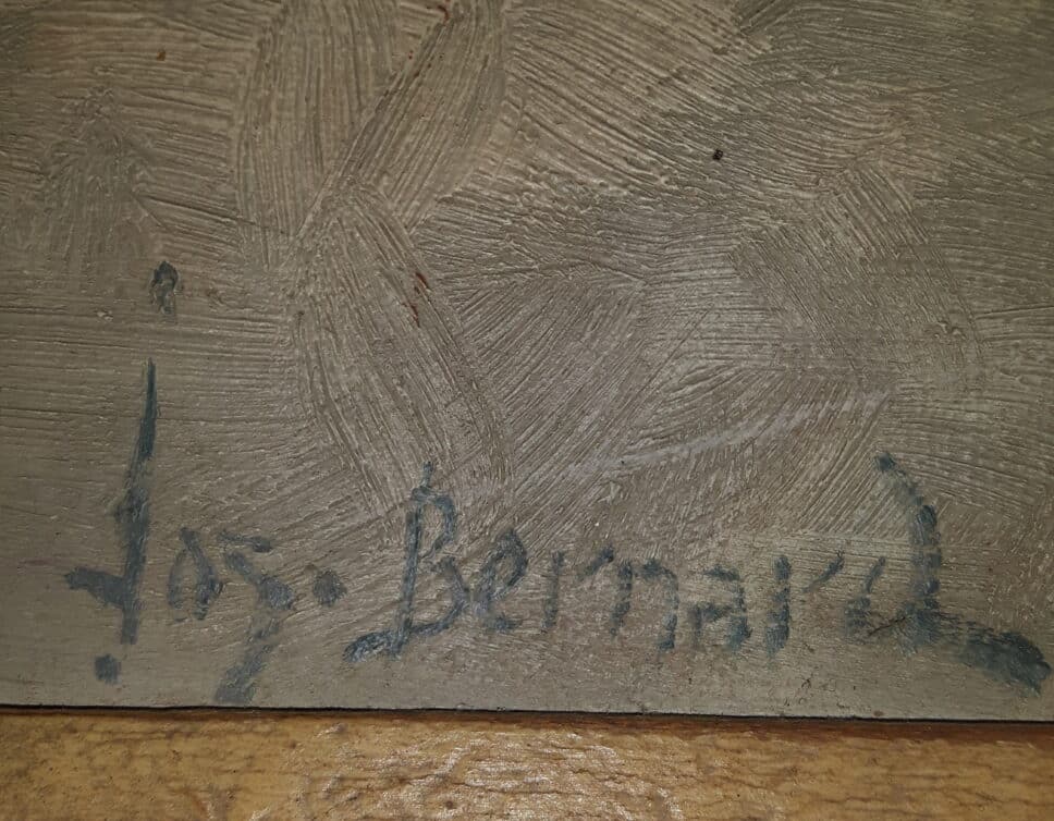 Peinture Tableau, Pastel: Tableau signé Joseph bernard