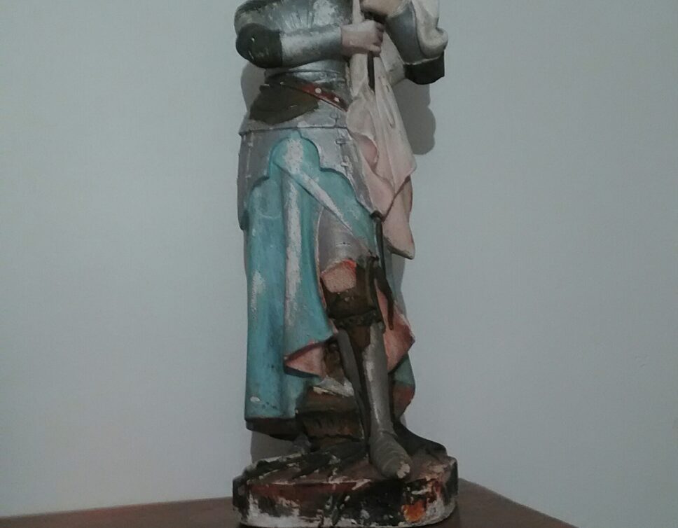 Statuette Jeanne d Arc