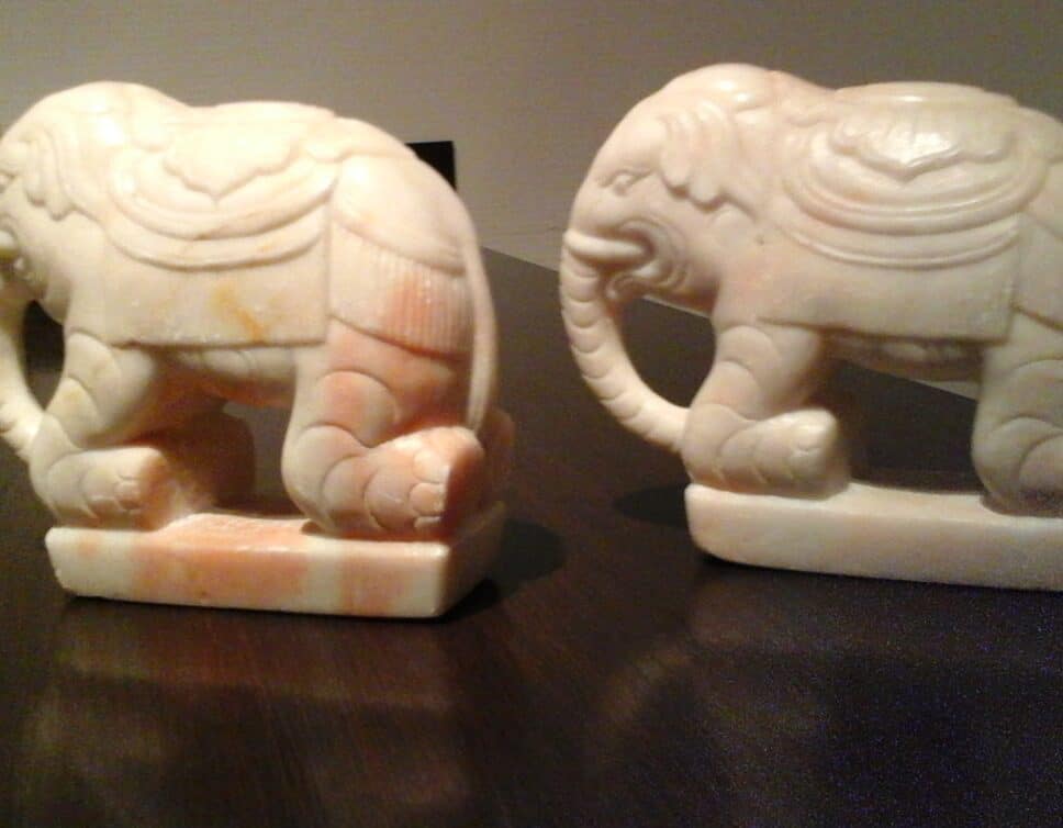 elephants albâtre