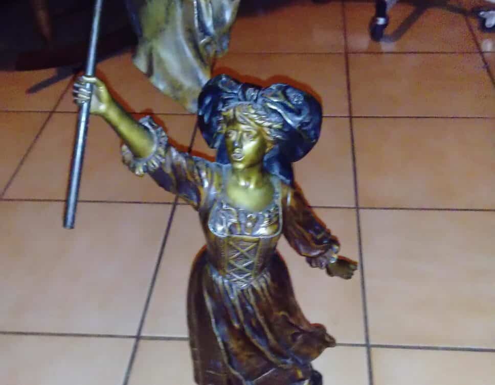 Statue en régule carlier