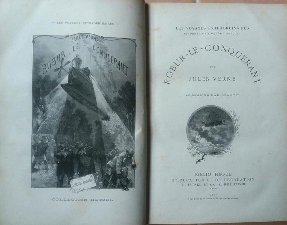 Estimation Livre, manuscrit: Livre Jules Verne 1886
