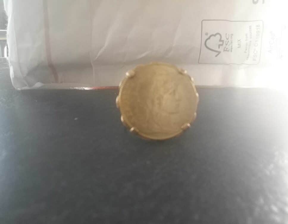 Estimation Bijoux: Louis d’or monté sur une bague en or
