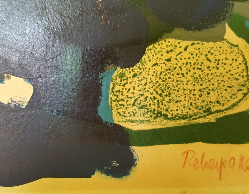 Peinture Tableau, Pastel: gouache Paul REBEYROLLE