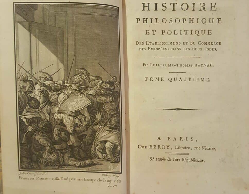 Estimation Livre, manuscrit: Histoire philosophique et politique