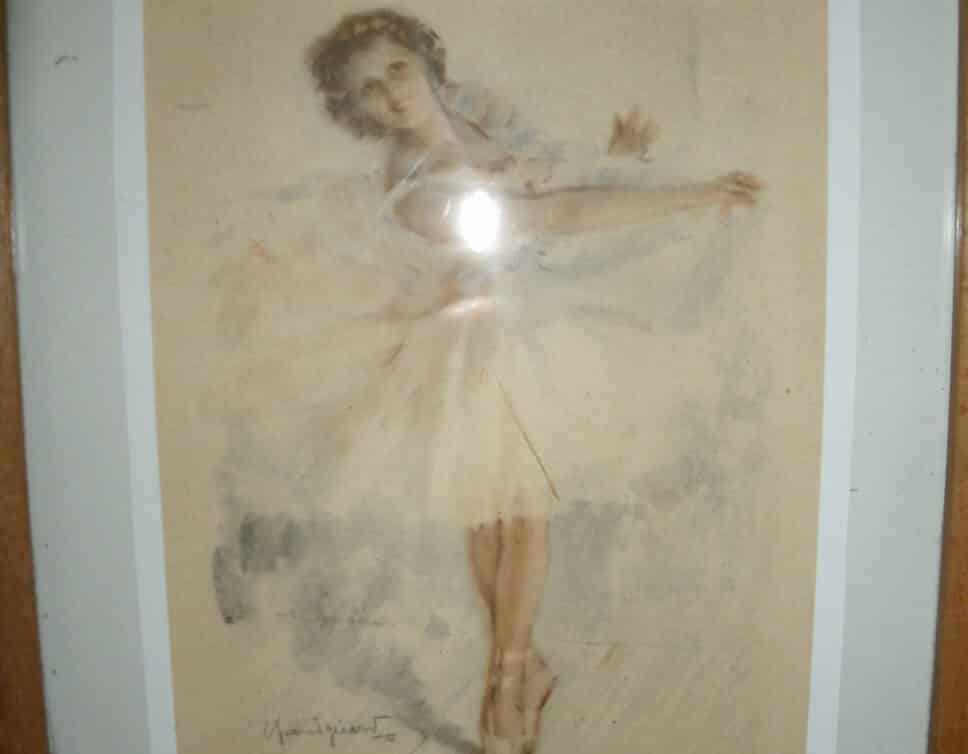 Peinture Tableau, Pastel: Tableau signé Grandgérard