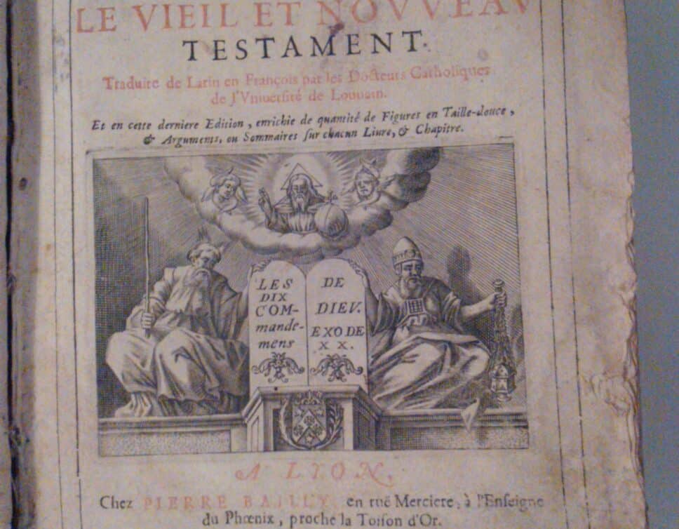 Estimation Livre, manuscrit: Sainte Bible