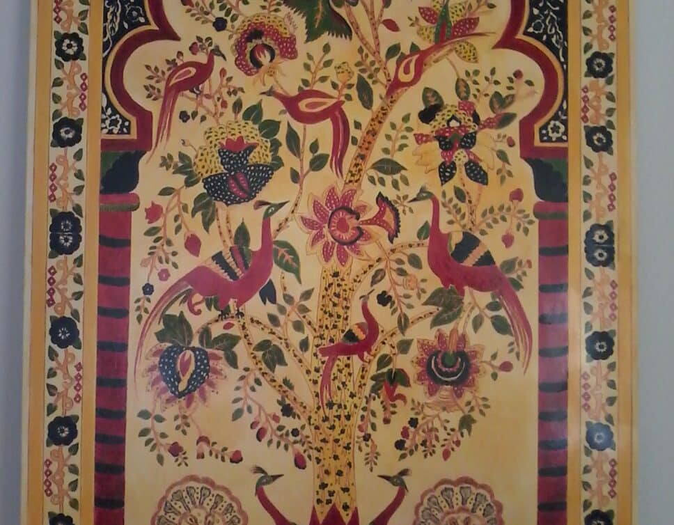 Peinture Tableau, Pastel: arbre de vie