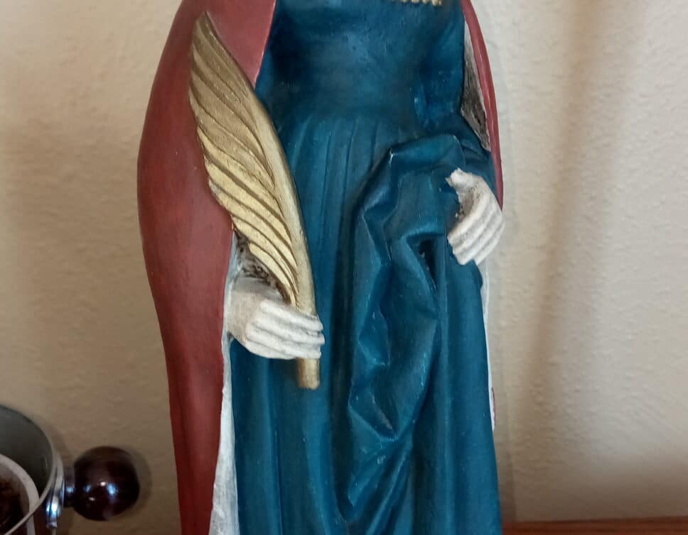 statuette sainte Sophie -J. L. DELAROCHE