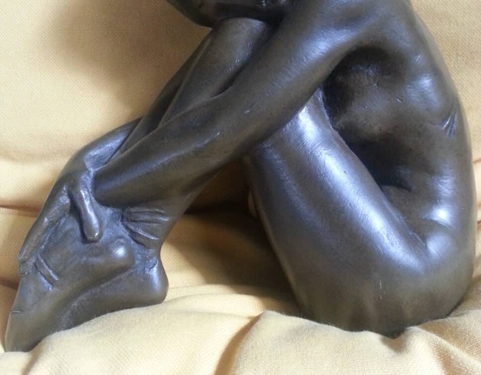 sculpture sidonie bronze