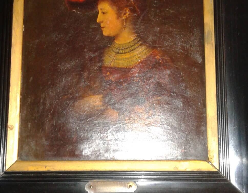 Peinture Tableau, Pastel: Tableau Rembrandt
