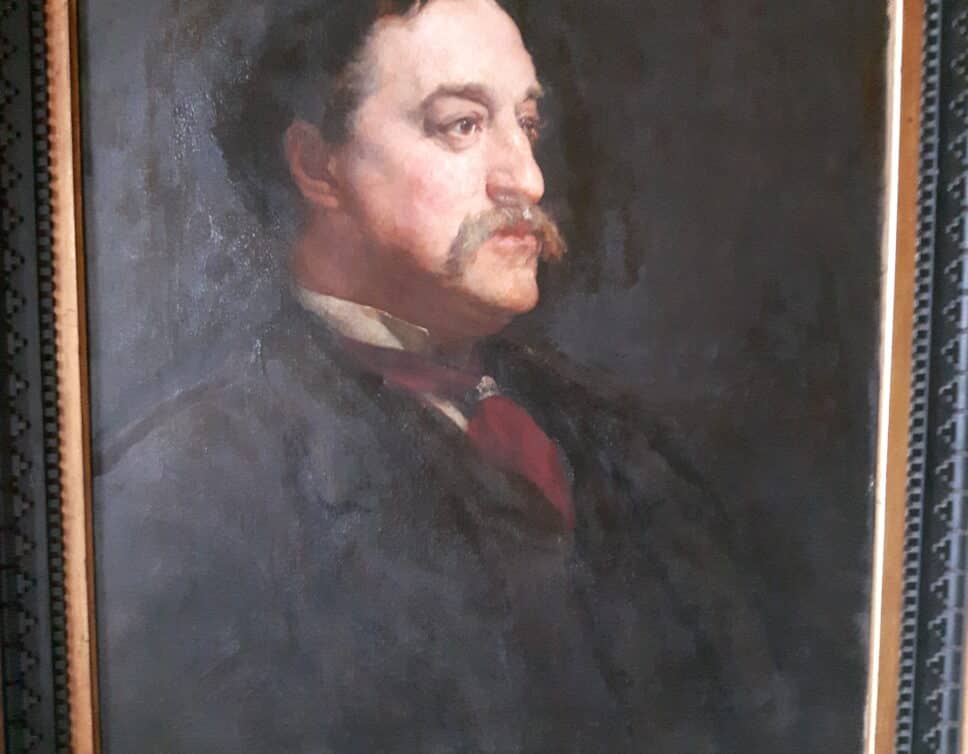 Portrait Edmund Yates ( Walter William Ouless)