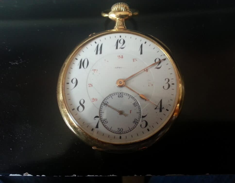 Estimation Montre, horloge: montre gousset or