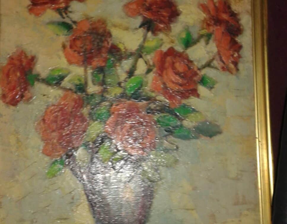 Peinture Tableau, Pastel: Bouquet de roses