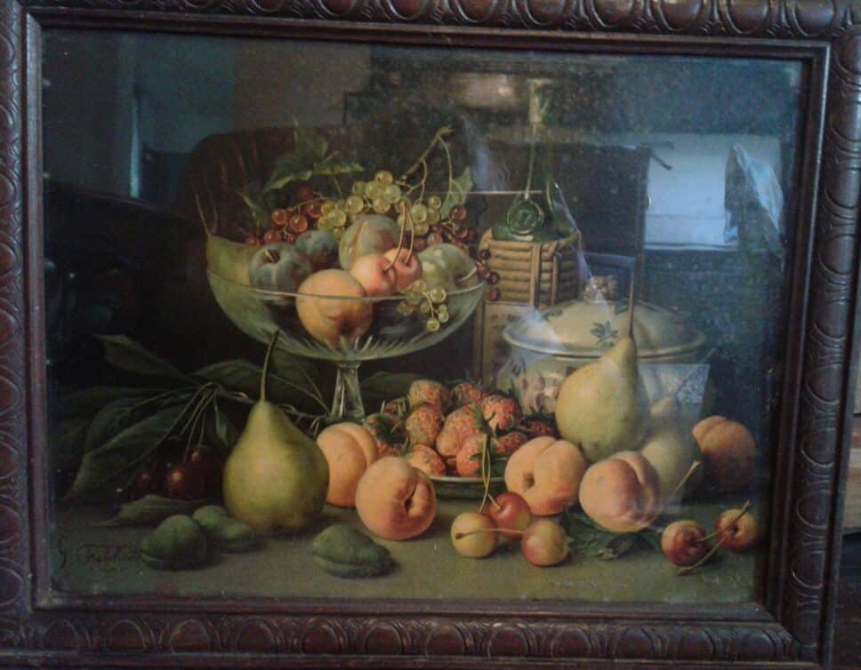 Peinture Tableau, Pastel: tableau signé g falchetti