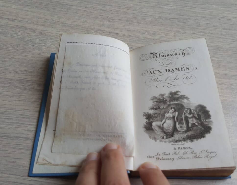 Estimation Livre, manuscrit: Almanach dédié aux dames pour l’an 1818