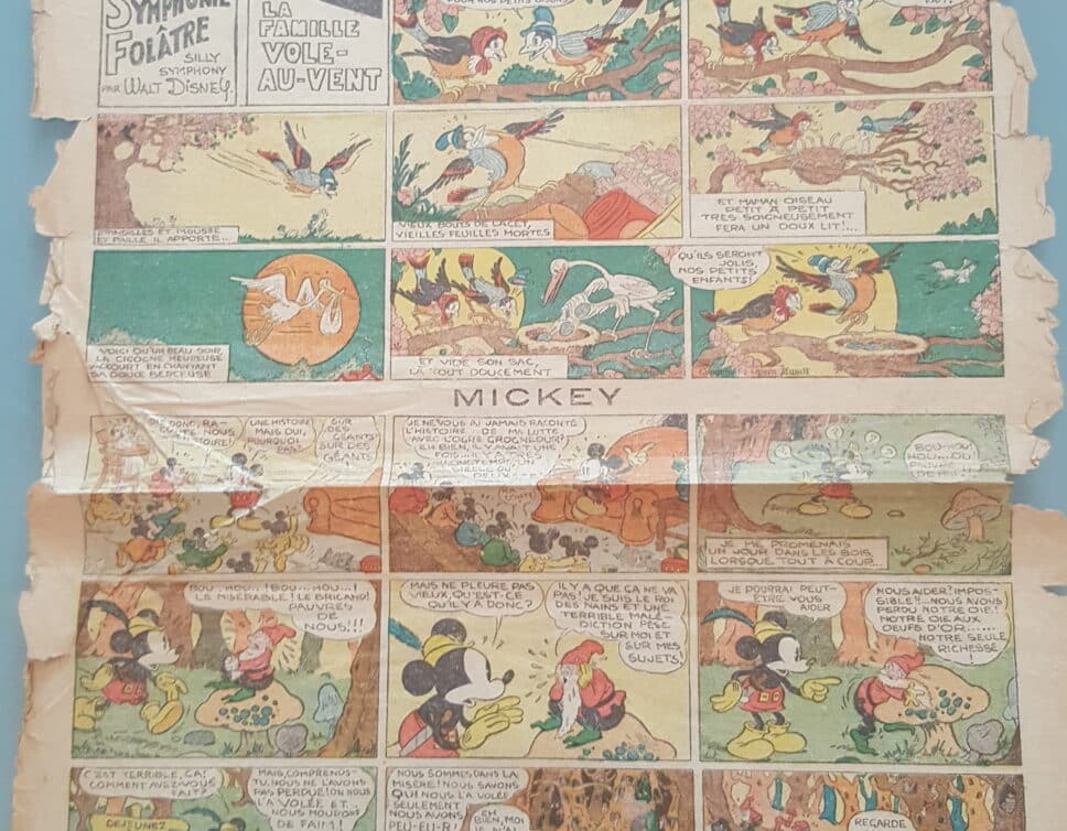 les 100 premiers « journal de Mickey »