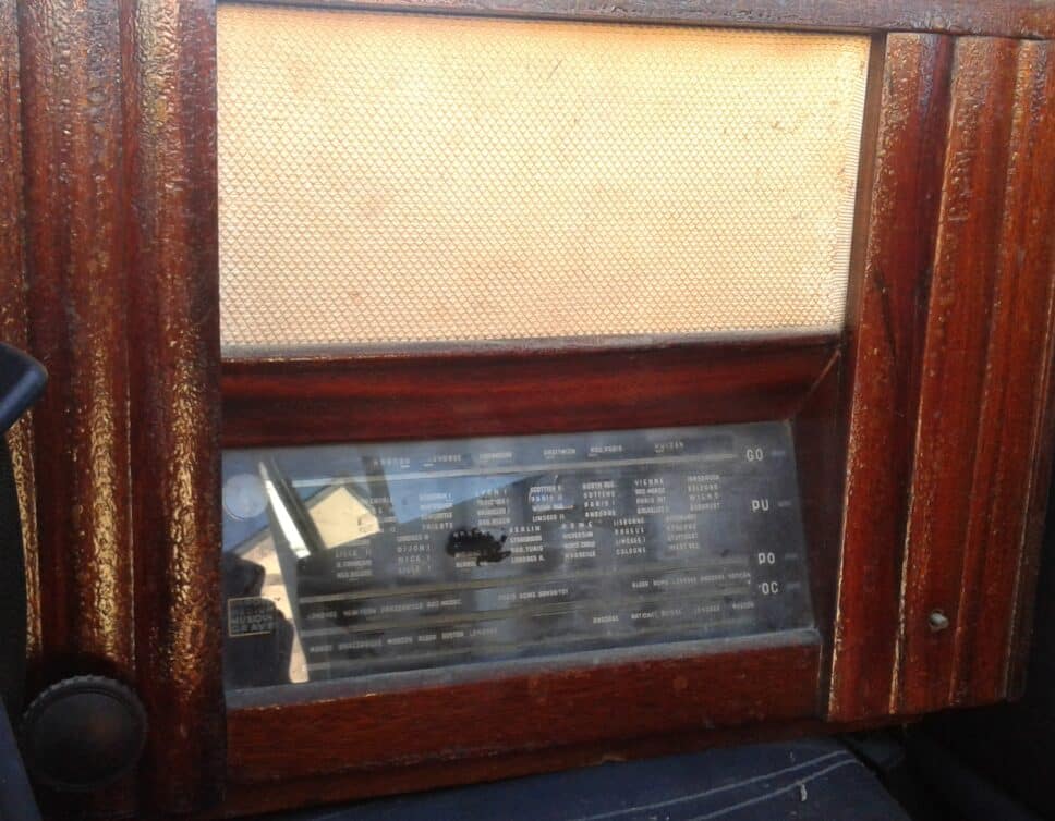 Station de radio ancienne