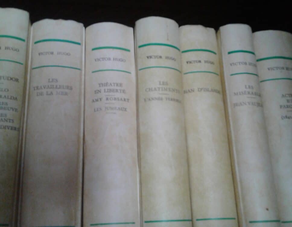 Estimation Livre, manuscrit: collection Victor Hugo