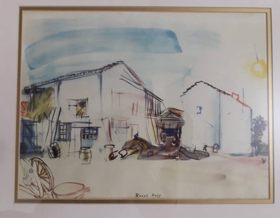 Peinture Tableau, Pastel: Raoul Dufy Aquarelle