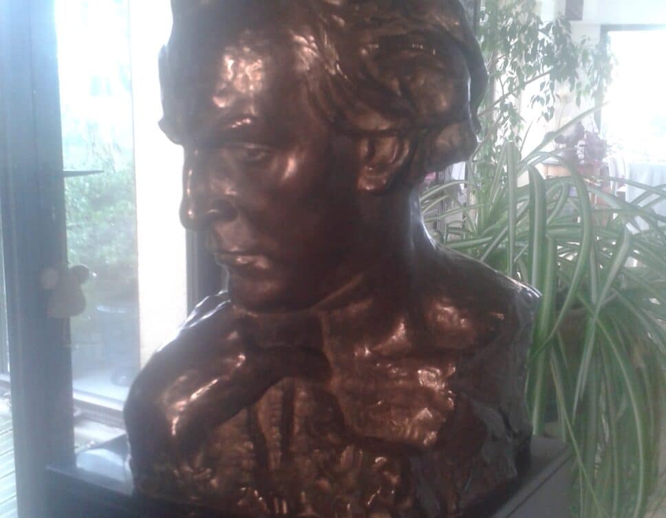 bronze buste Beethoven
