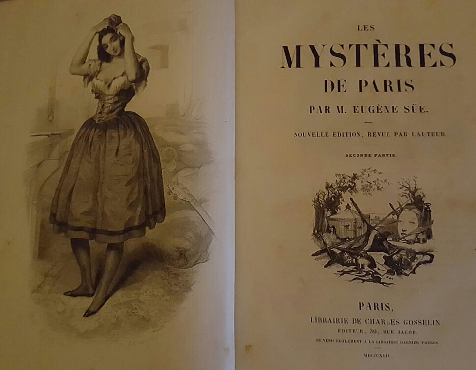 Estimation Livre, manuscrit: Les Mystère de Paris