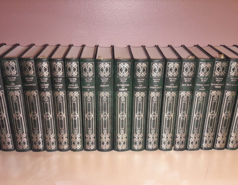 Estimation Livre, manuscrit: Collection livres Victor Hugo