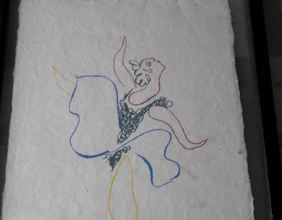 Lithographie « LA BAILARINA » Picasso 1954