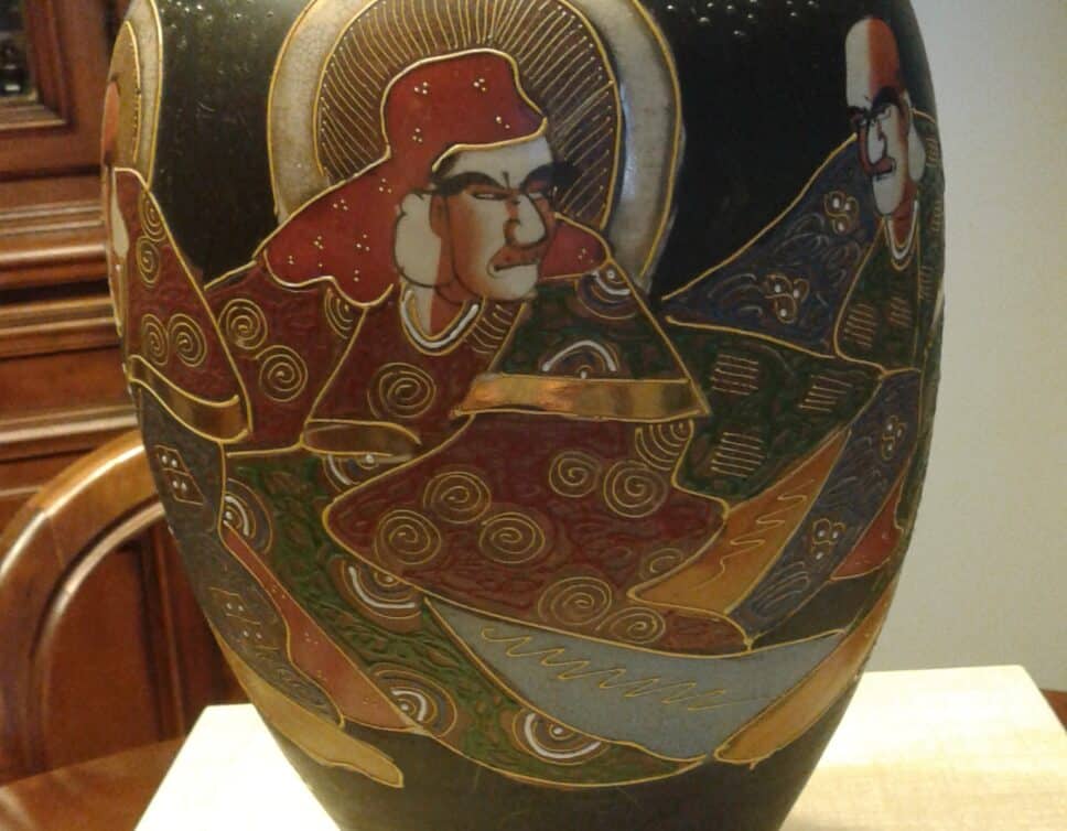 Vase origine japonaise