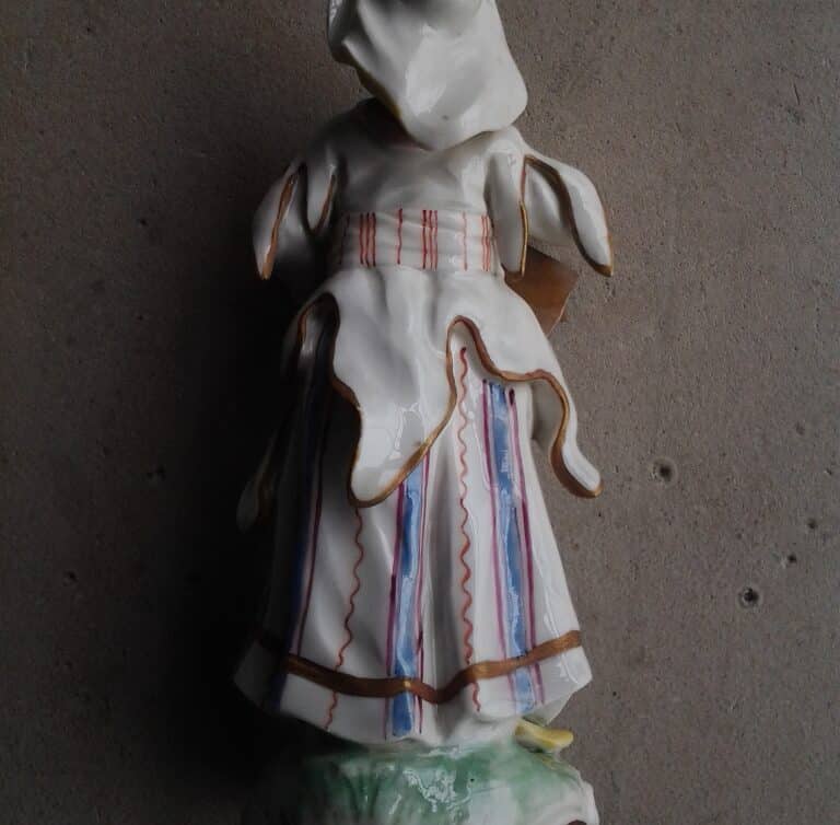 Figurine en porcelaine de saxe