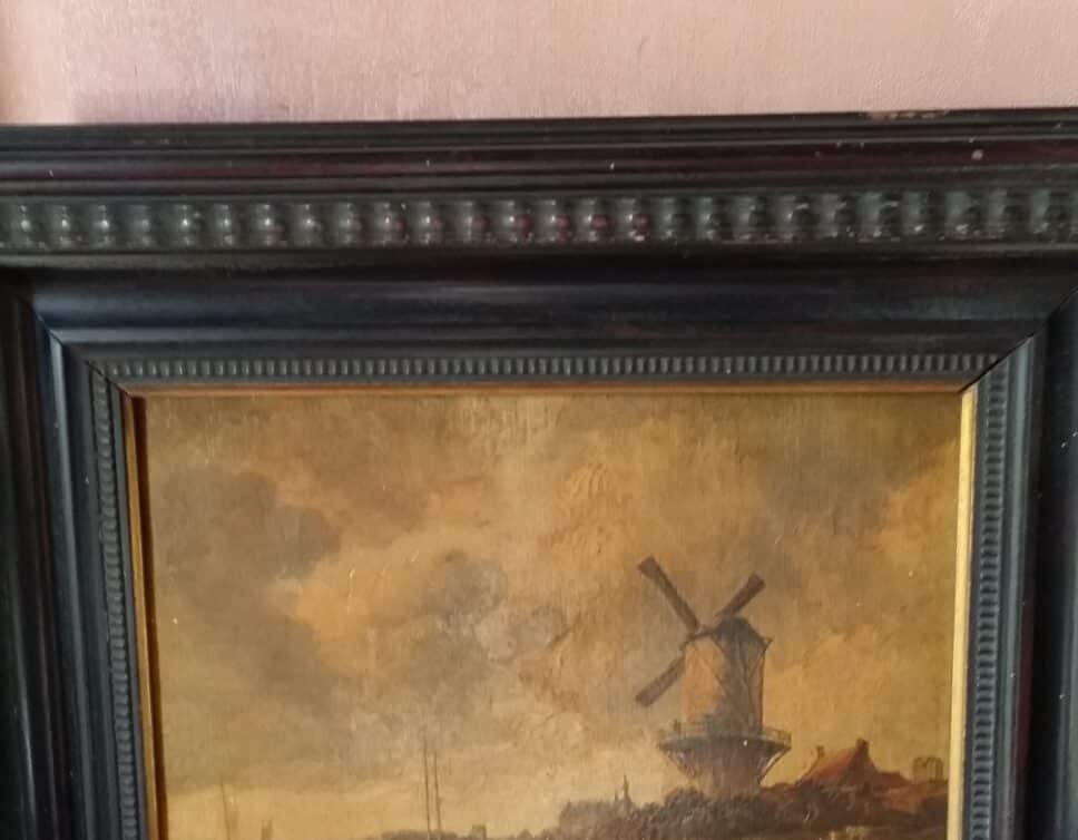 Peinture Tableau, Pastel: tableau Ruysdael