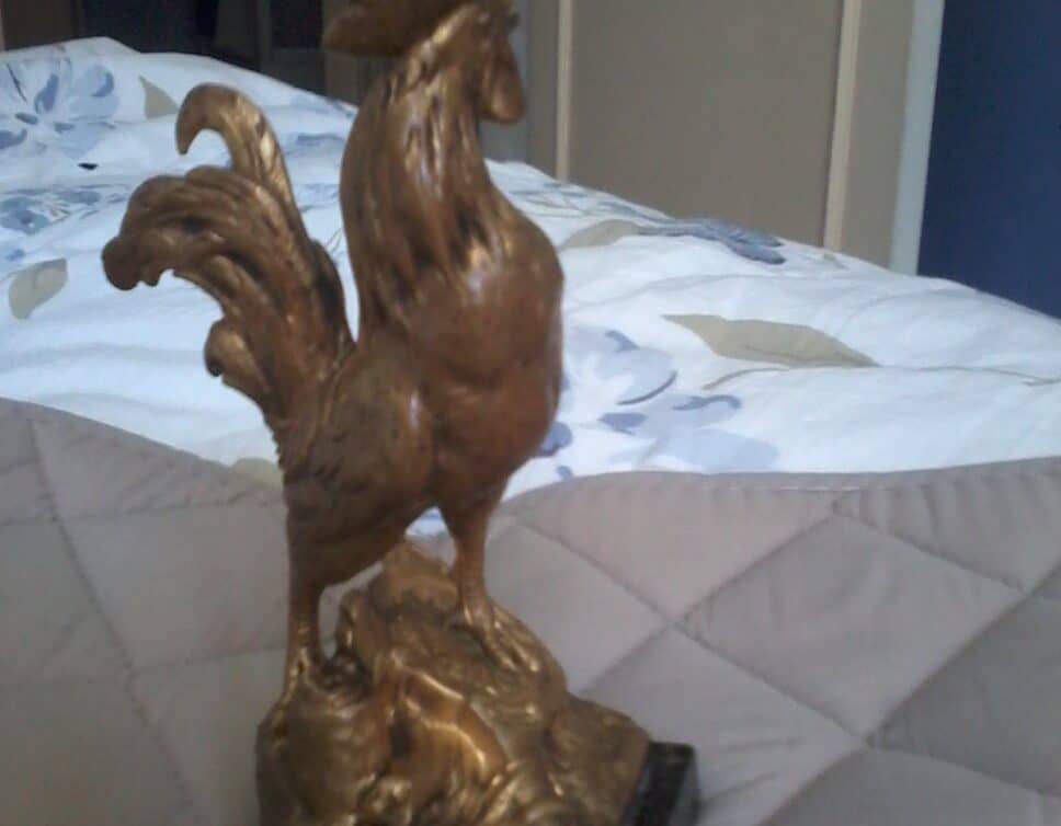 statue « le coq triomphant » signée charles paillet