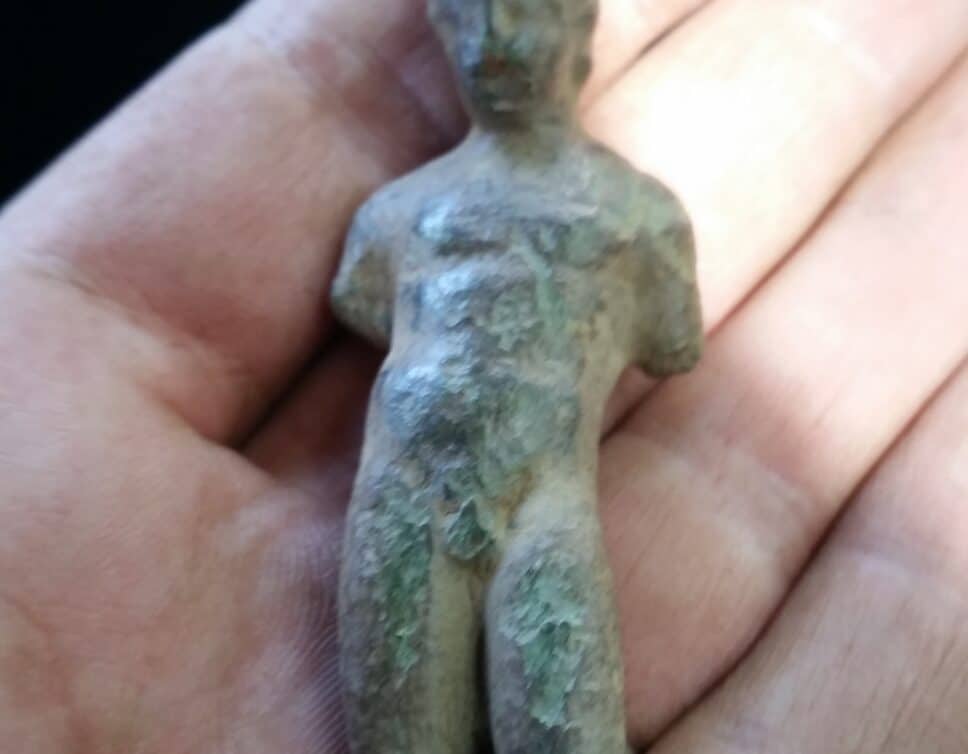 Statuette bronze romaine