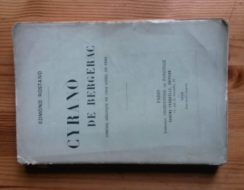 Estimation Livre, manuscrit: Cyrano de Bergerac 1898