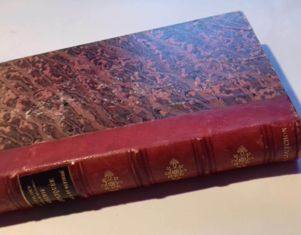 Estimation Livre, manuscrit: Traité de chimie appliquée Arts et Métiers 1835