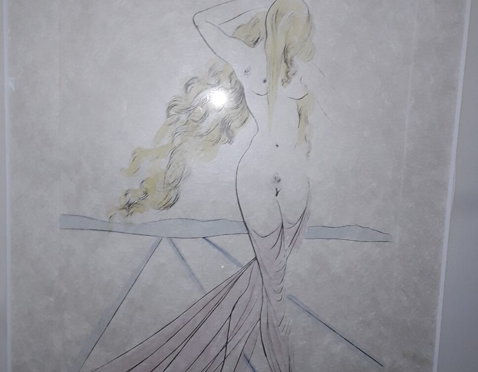 Estampe Venus gravure de Salvador Dali